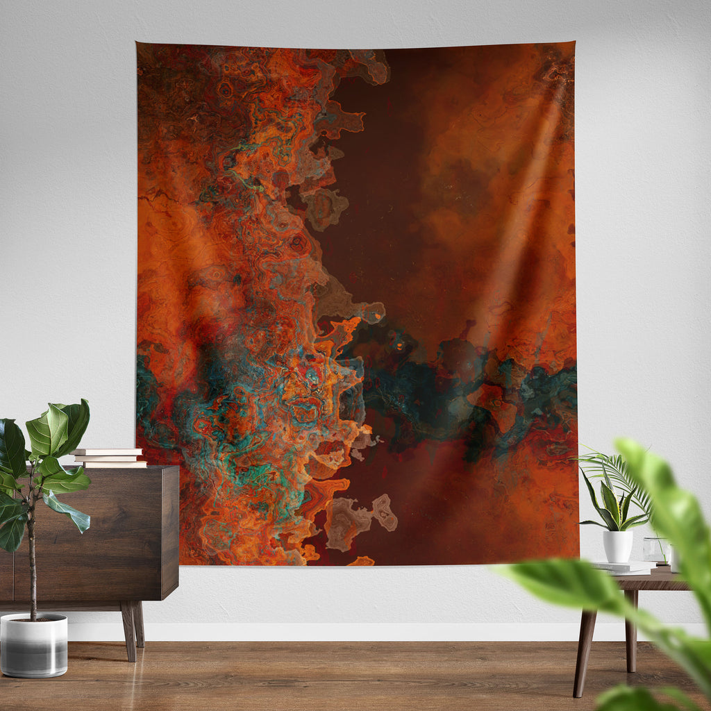 Abstract Tapestry, Copper Passion