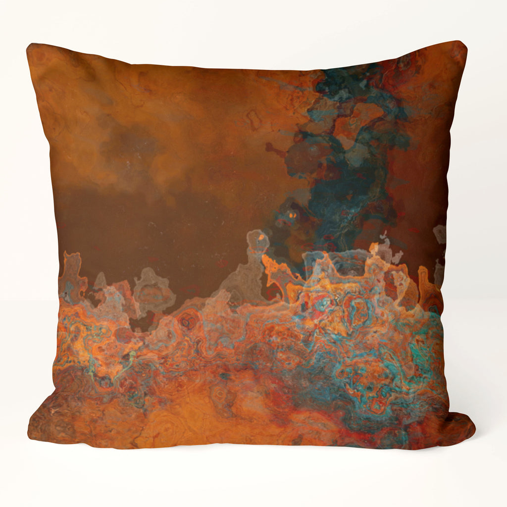 Abstract Pillow Covers, Copper Passion