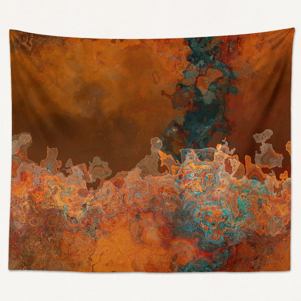 Abstract Tapestry, Copper Passion