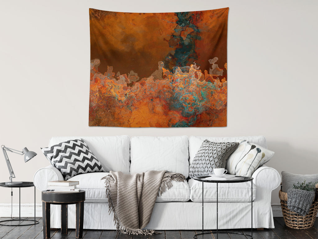 Abstract Tapestry, Copper Passion