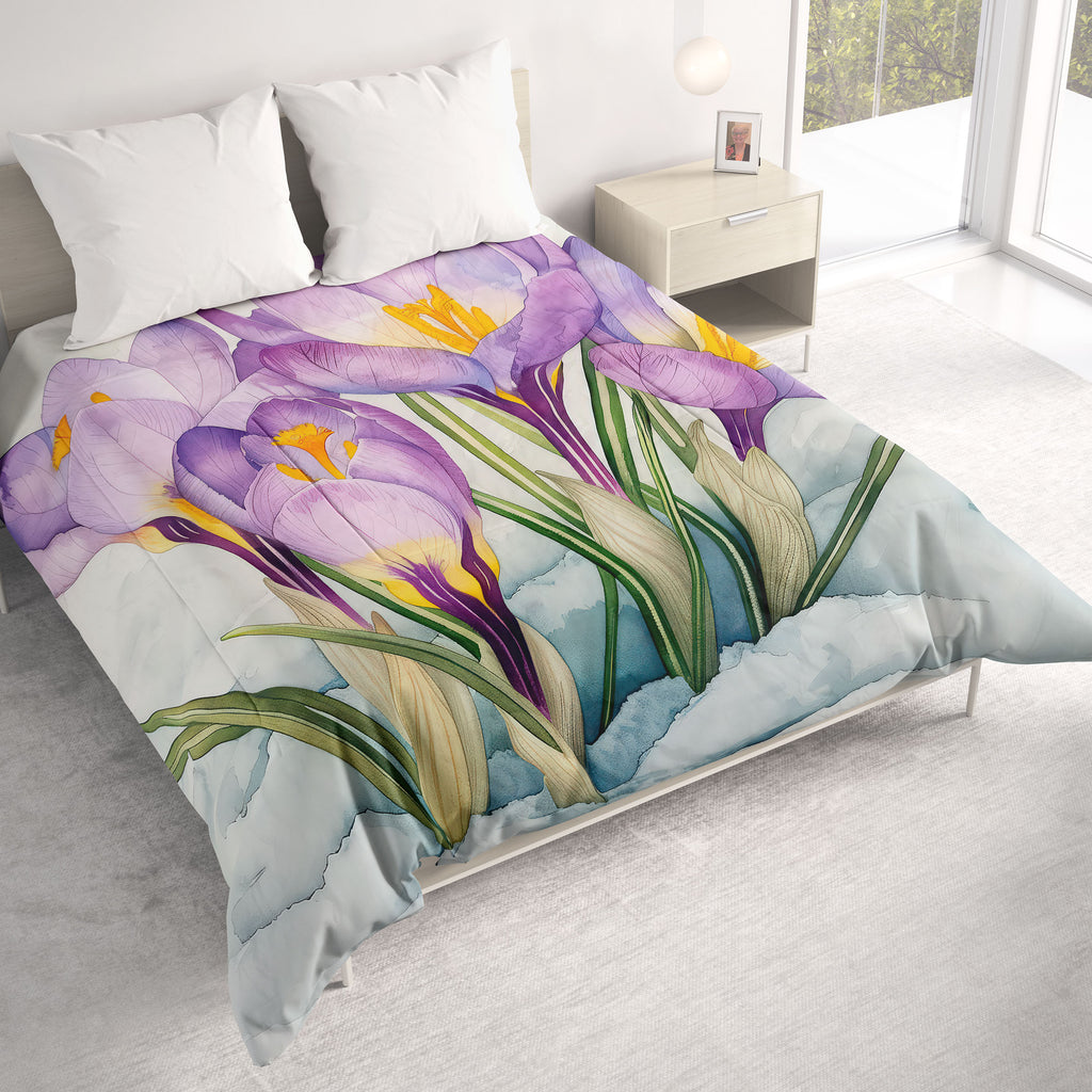 Floral Comforter, Crocus