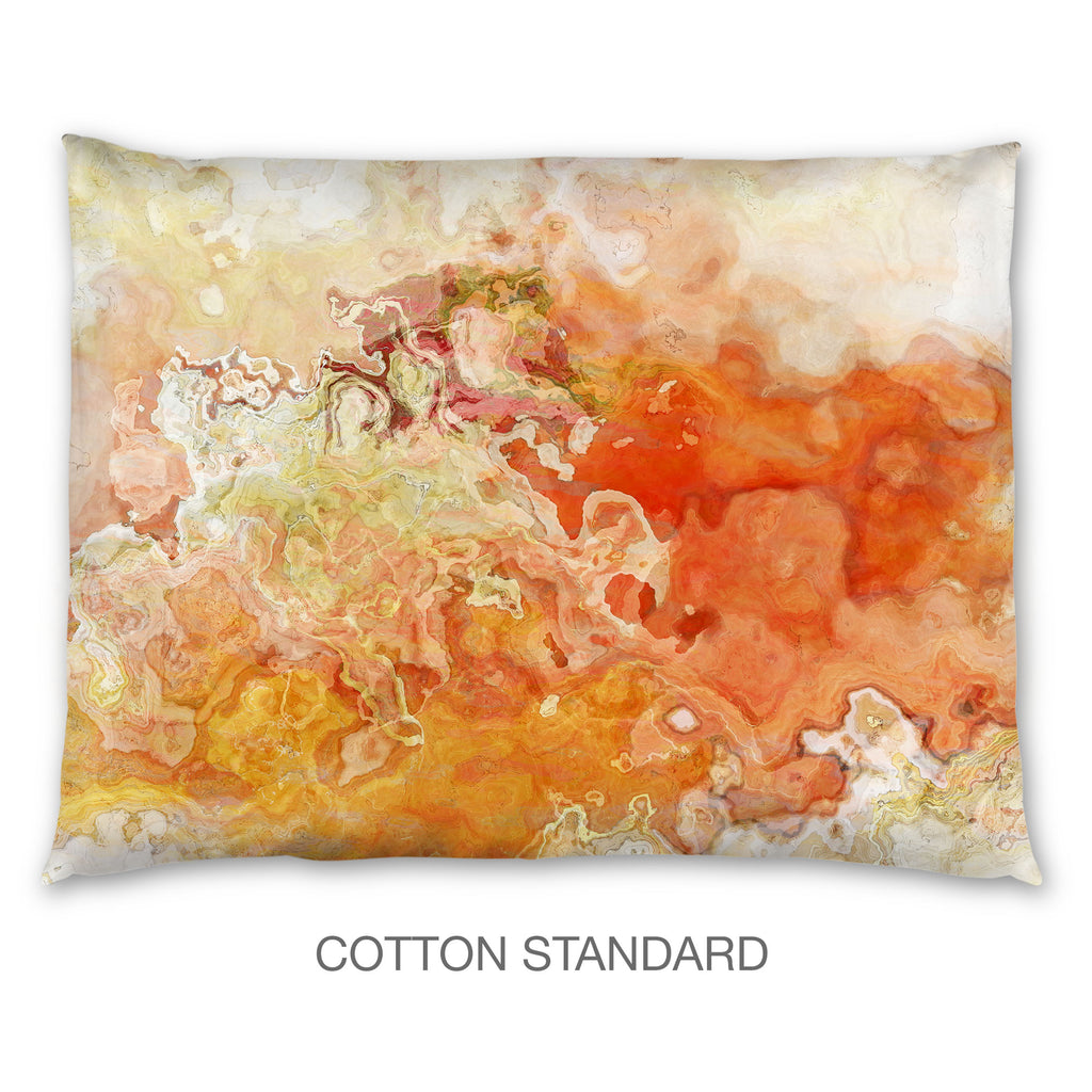 Abstract Shams in Cotton or Polyester, Cupcake