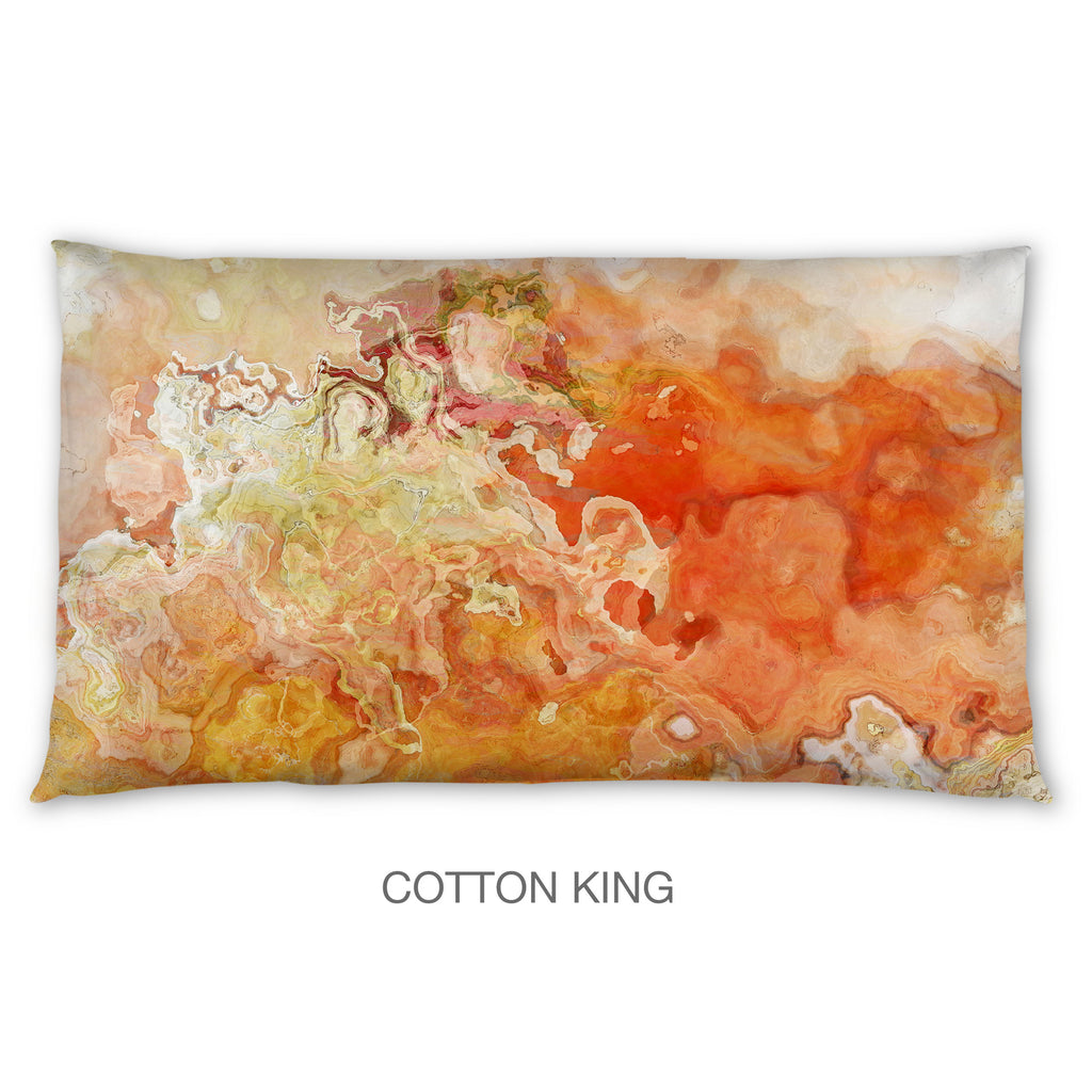 Abstract Shams in Cotton or Polyester, Cupcake