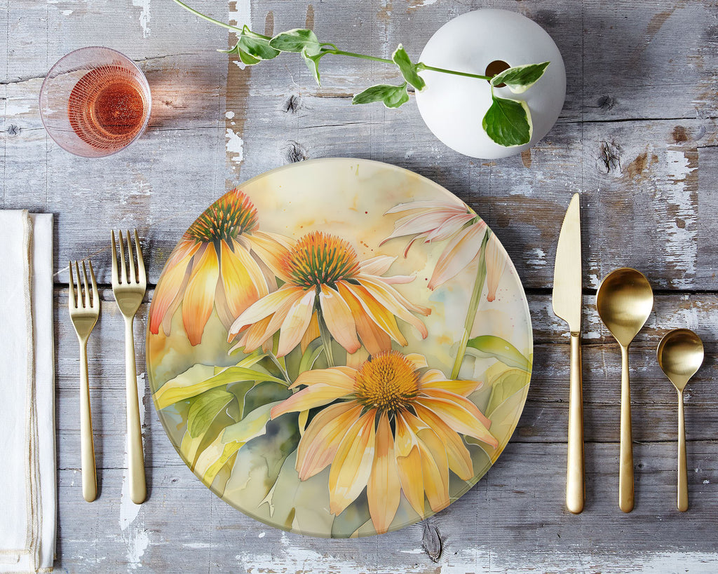 Floral Dinnerware, Echinacea Coneflower