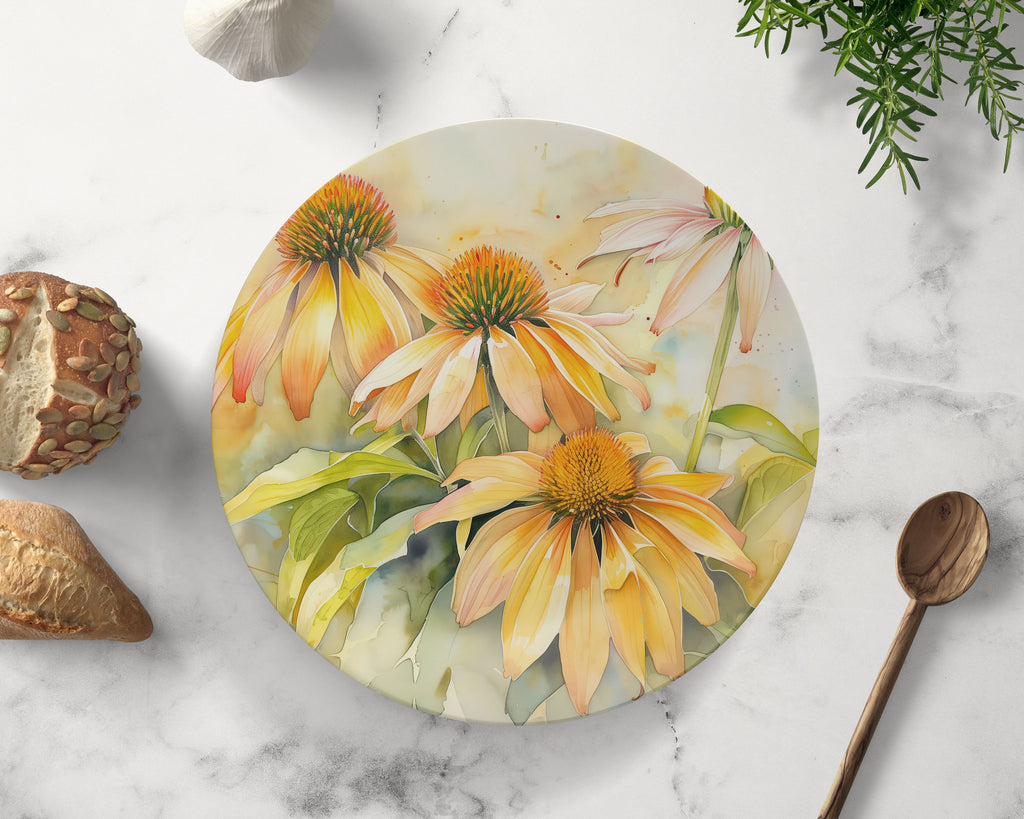 Floral Dinnerware, Echinacea Coneflower
