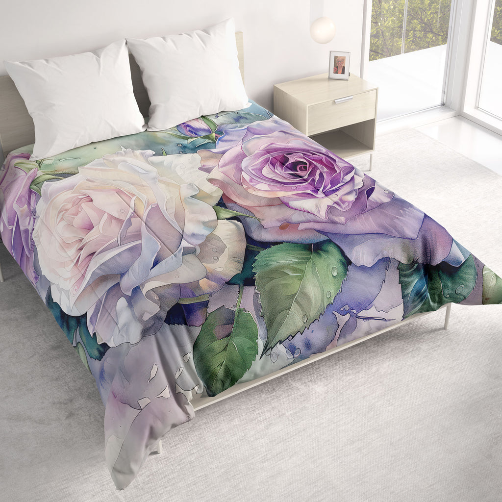 Floral Comforter, English Roses