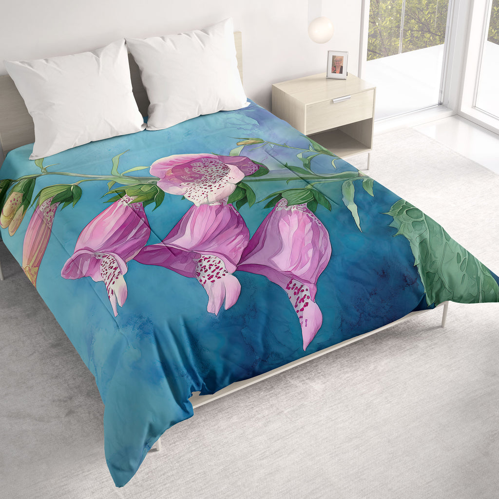Floral Comforter, Foxglove