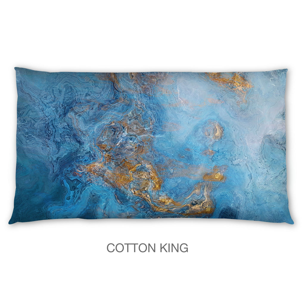 Abstract Shams in Cotton or Polyester, Gentle Mercy