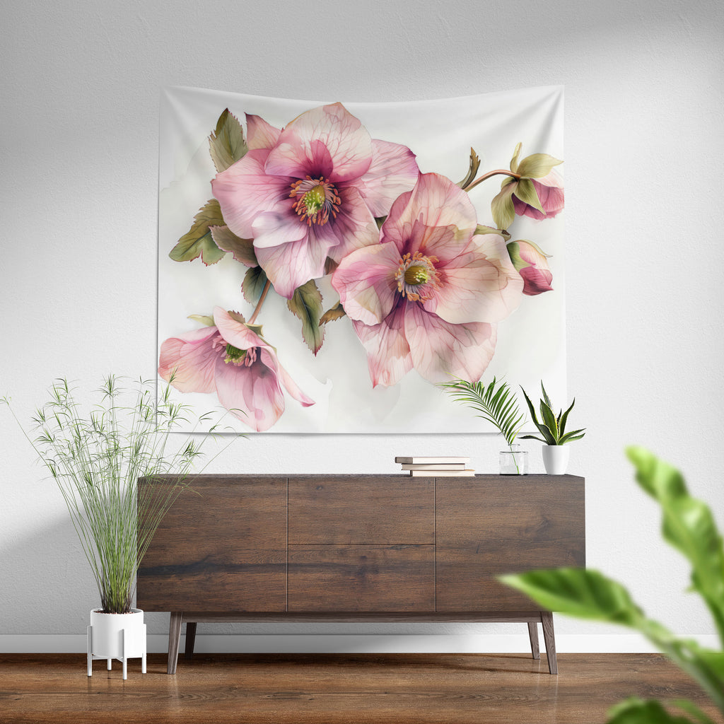Floral Tapestry, Hellebore