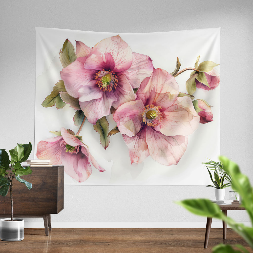 Floral Tapestry, Hellebore