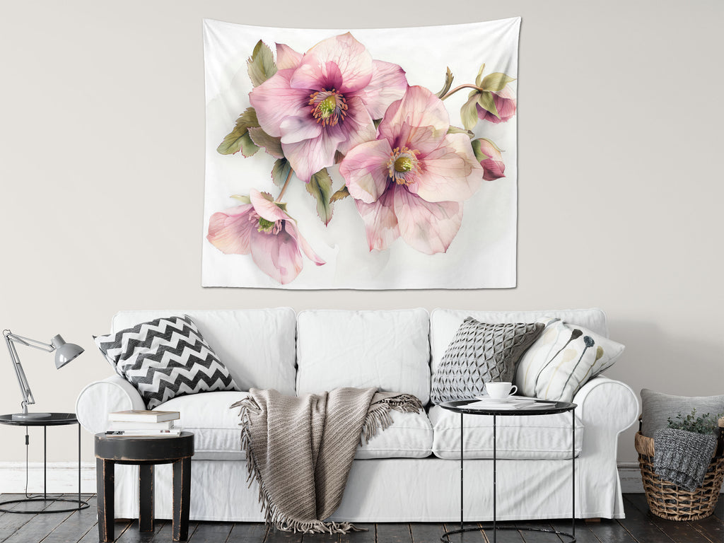 Floral Tapestry, Hellebore
