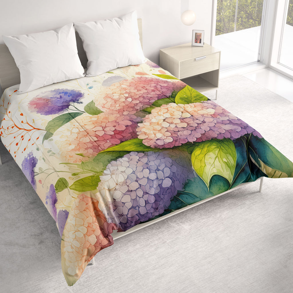 Floral Comforter, Hydrangea