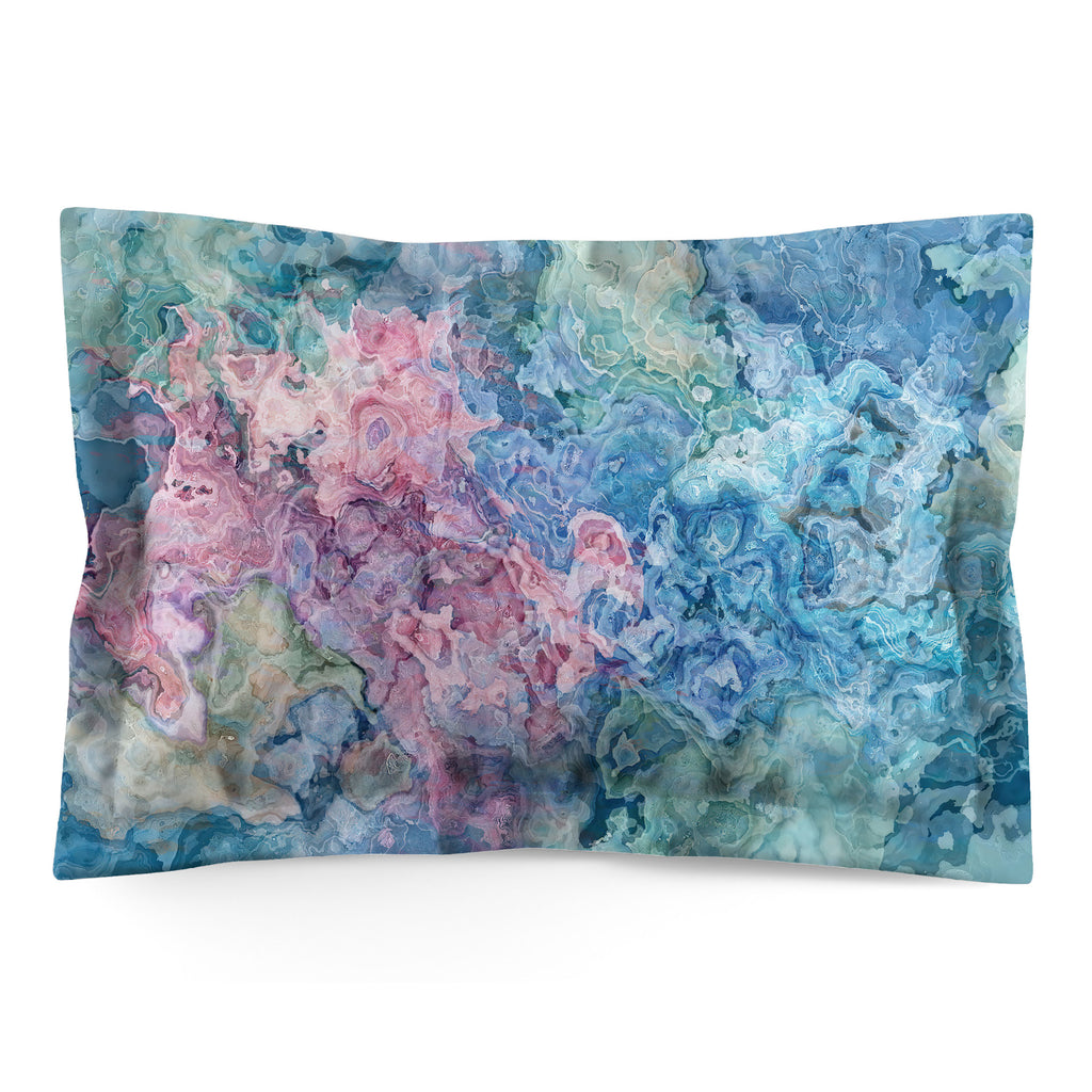 Abstract Shams in Cotton or Polyester, Ingenue