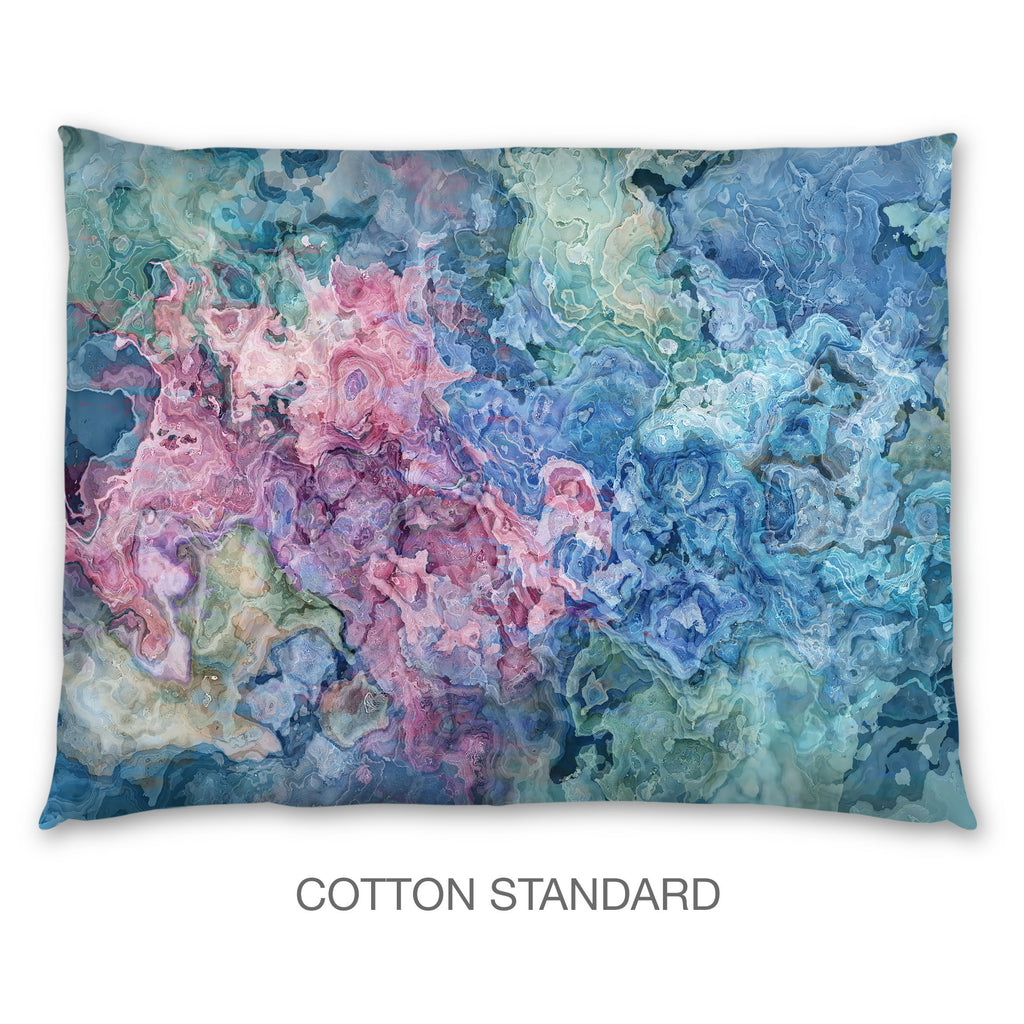 Abstract Shams in Cotton or Polyester, Ingenue