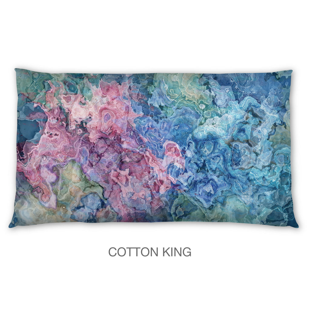 Abstract Shams in Cotton or Polyester, Ingenue