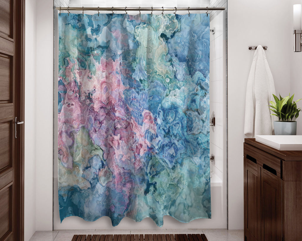 Abstract Shower Curtain, Ingenue