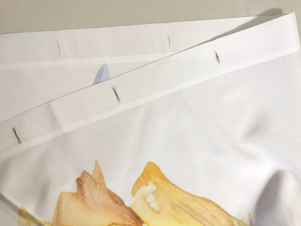 Floral Shower Curtain, Iris