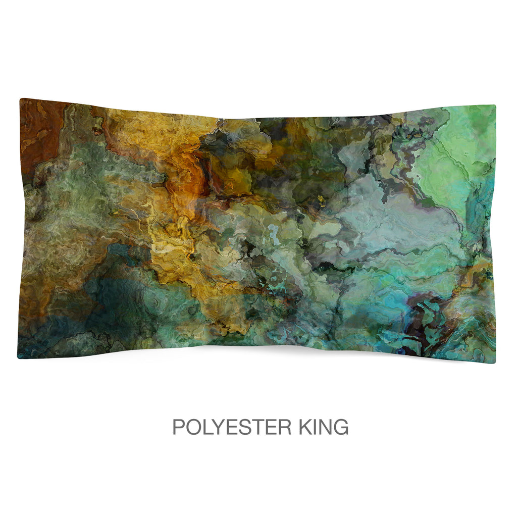 Abstract Shams in Cotton or Polyester, Kinetic