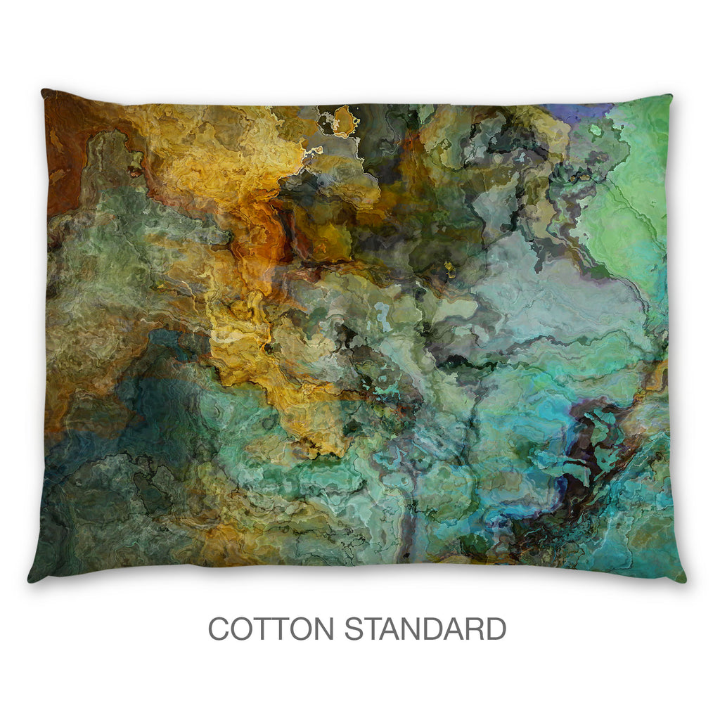 Abstract Shams in Cotton or Polyester, Kinetic