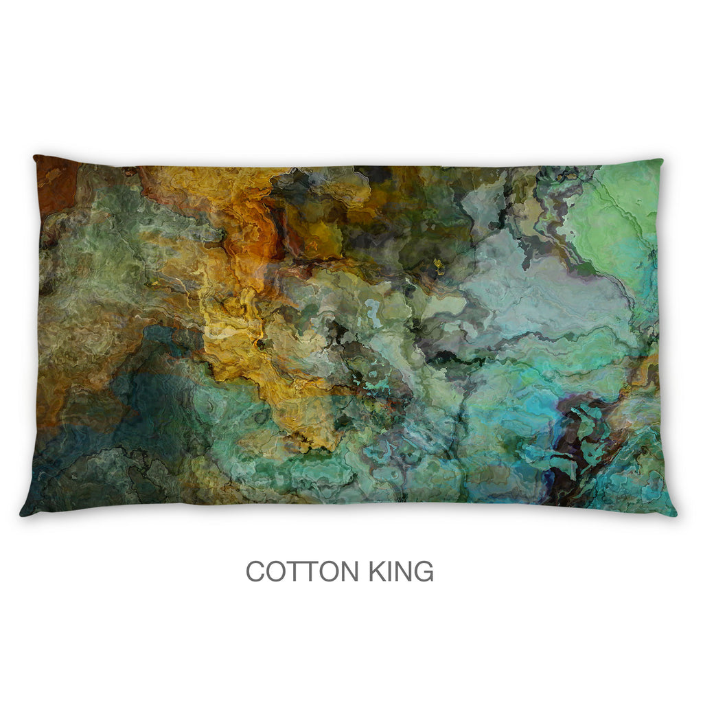 Abstract Shams in Cotton or Polyester, Kinetic