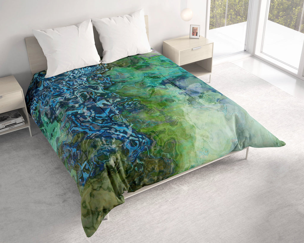 Abstract Comforter, Lake Houston