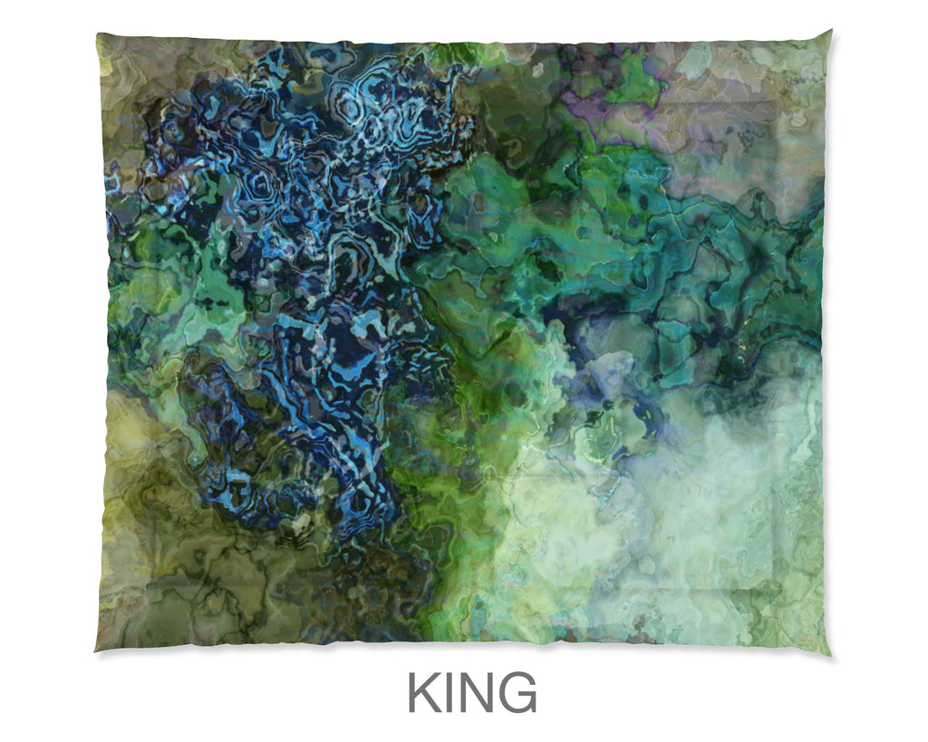 Abstract Comforter, Lake Houston