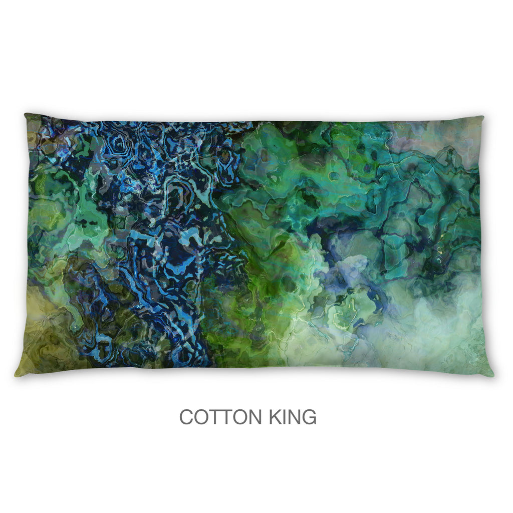 Abstract Shams in Cotton or Polyester, Lake Houston