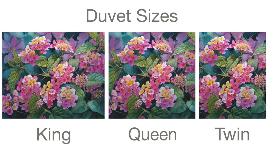 Floral Duvet Covers, Lantana