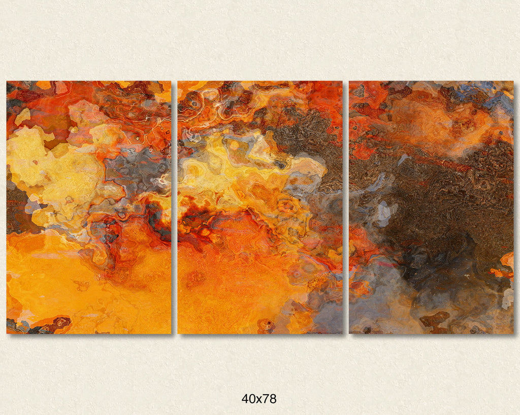 Canvas Print, 30x60 to 40x78, Lava Flow