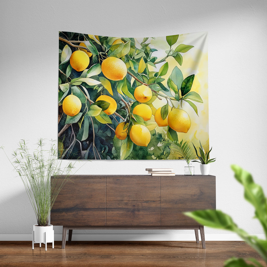Floral Tapestry, Lemon Tree