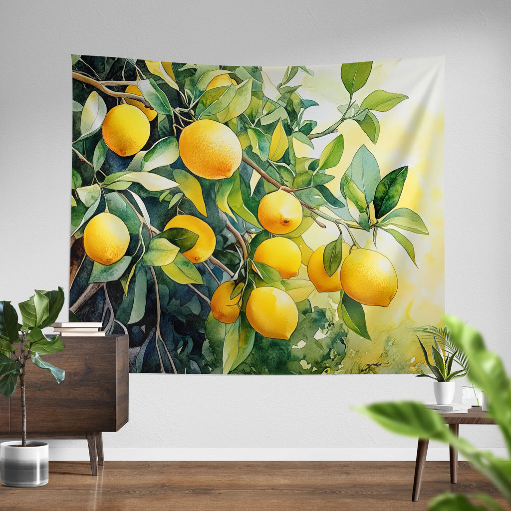 Floral Tapestry, Lemon Tree