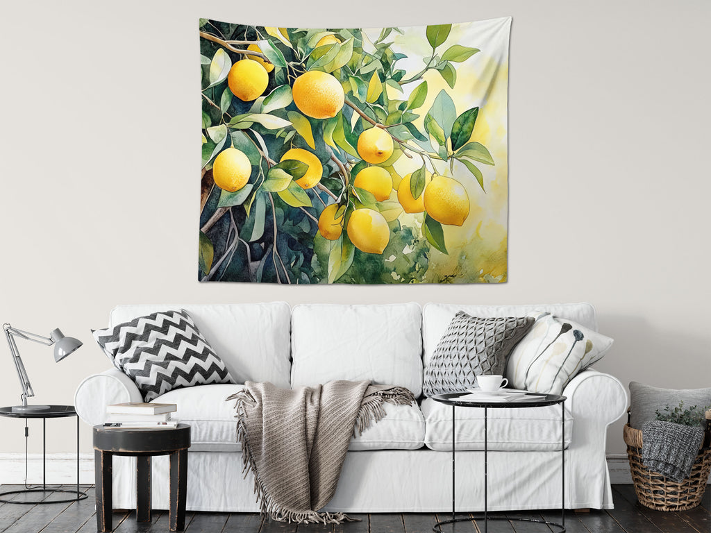 Floral Tapestry, Lemon Tree