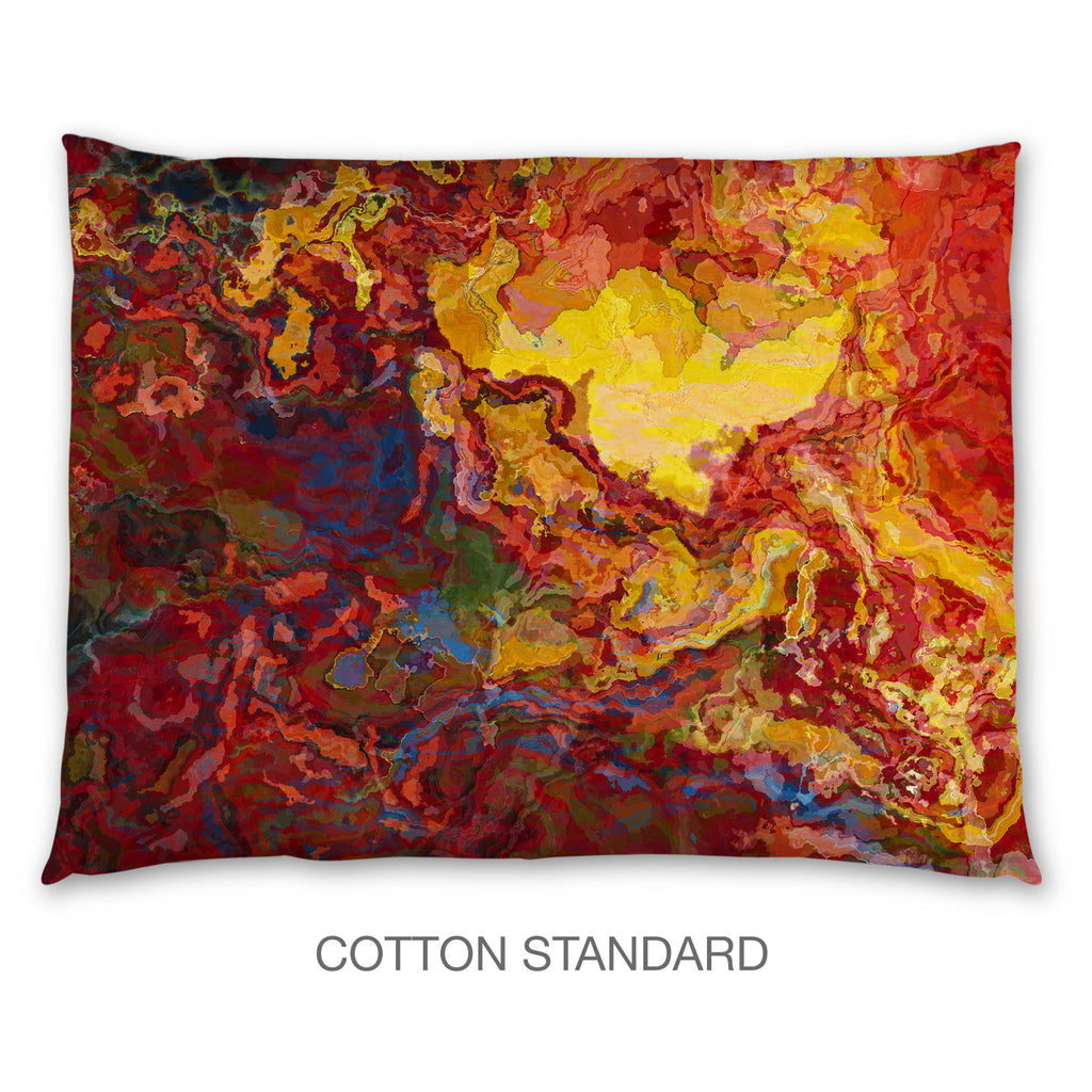 Abstract Shams in Cotton or Polyester, Momentary