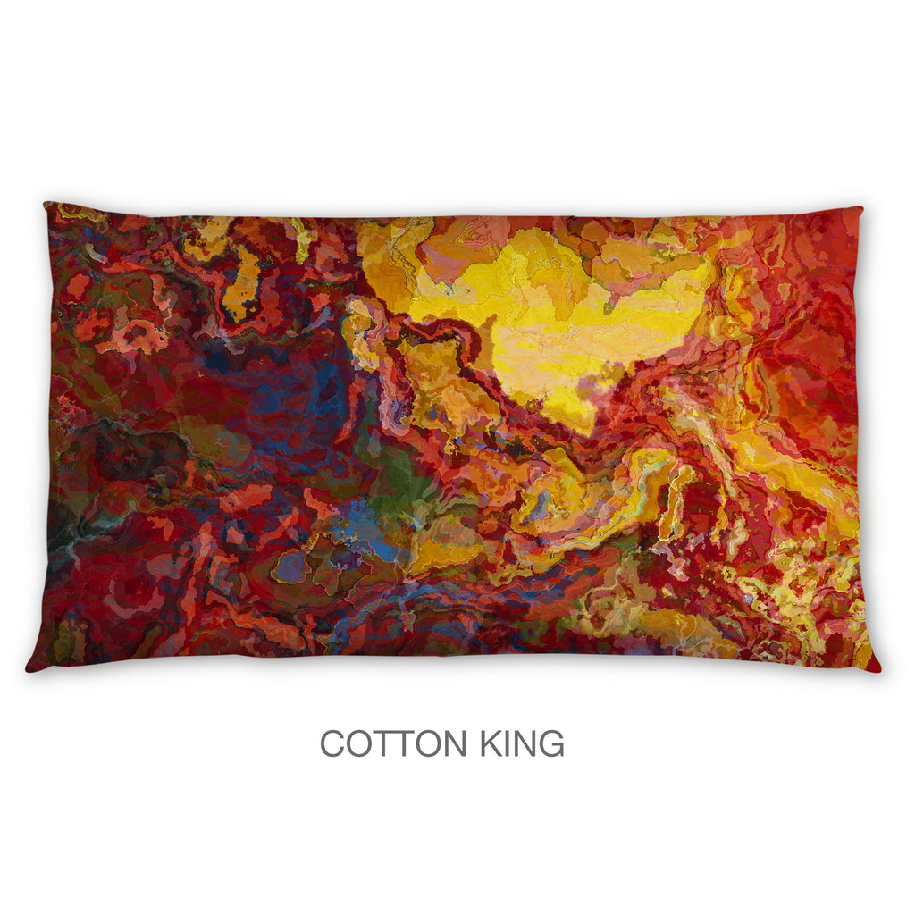 Abstract Shams in Cotton or Polyester, Momentary