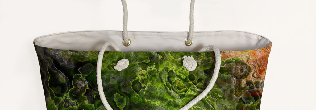 Oversized Tote, Moss