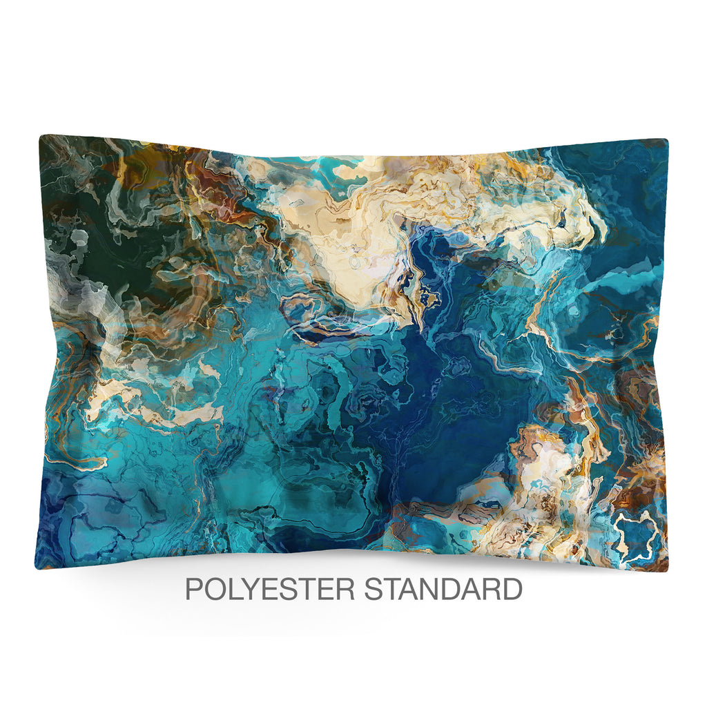 Abstract Shams in Cotton or Polyester, Muse