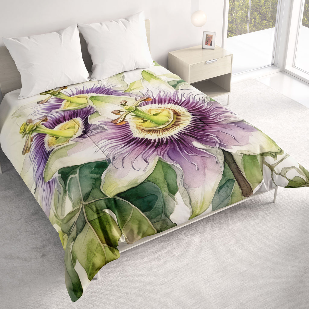 Floral Comforter, Passionflower