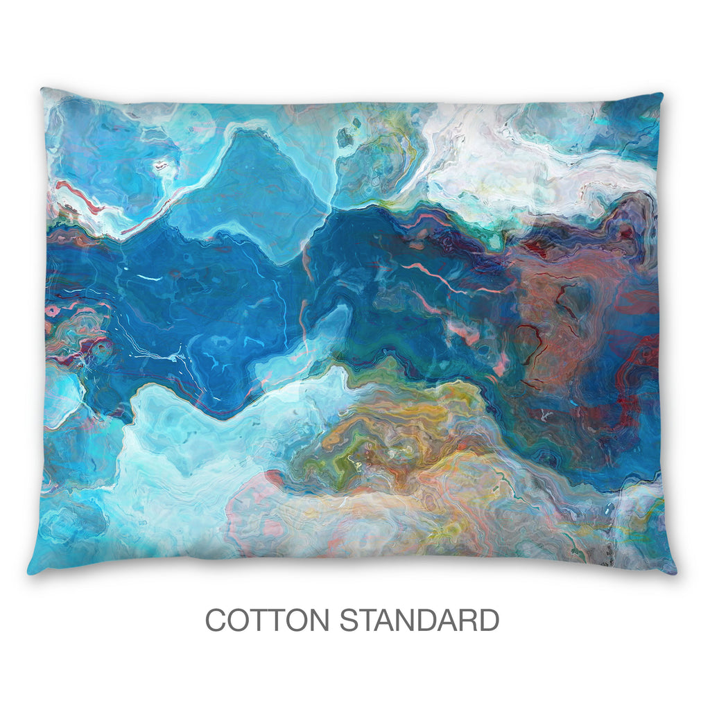 Abstract Shams in Cotton or Polyester, Patience