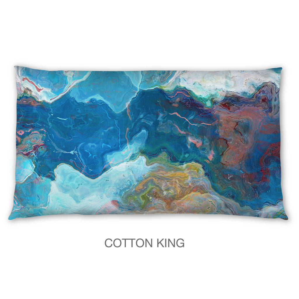 Abstract Shams in Cotton or Polyester, Patience