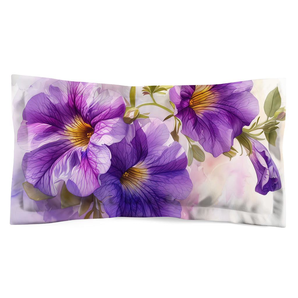 Floral Sham, Petunias