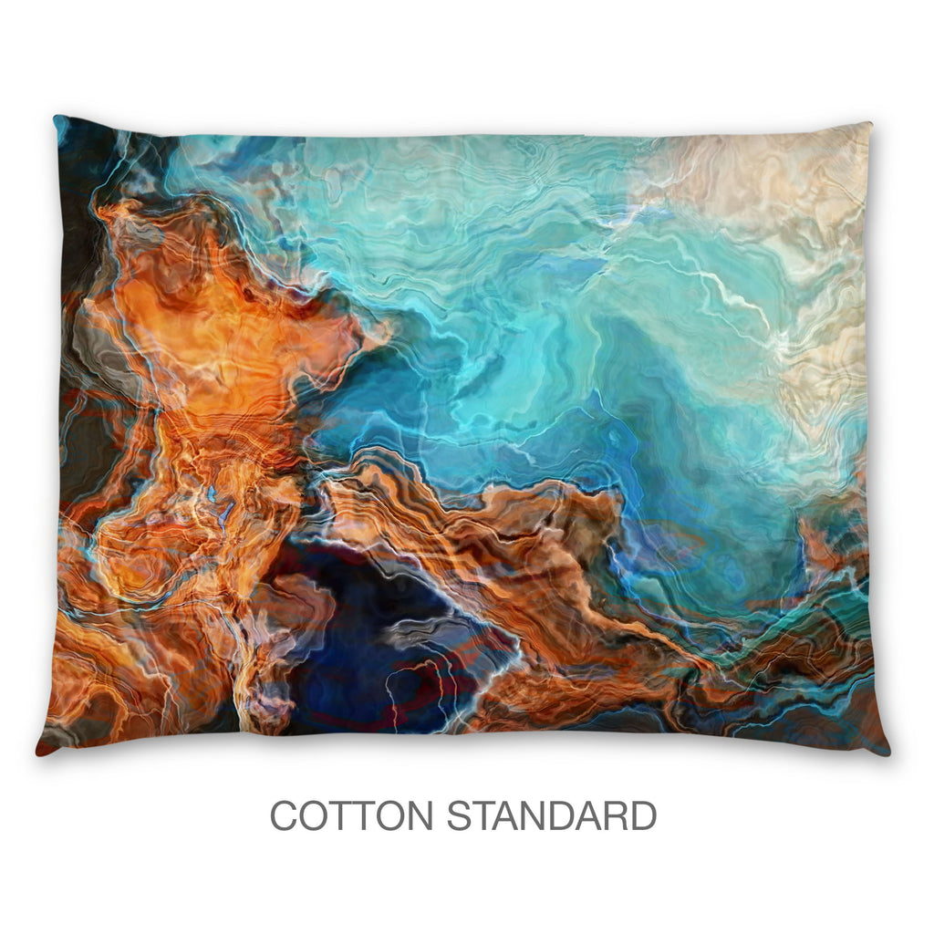 Abstract Shams in Cotton or Polyester, Revolution