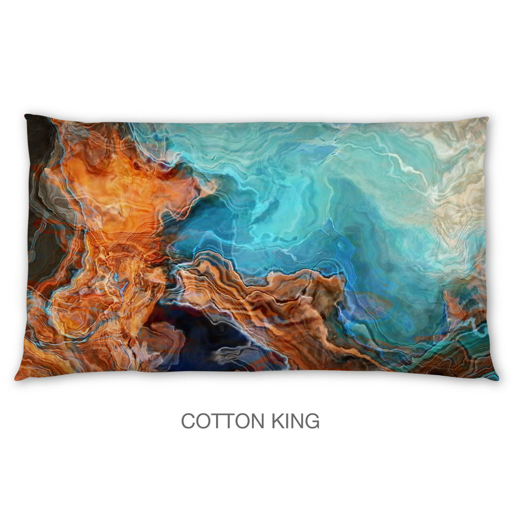 Abstract Shams in Cotton or Polyester, Revolution