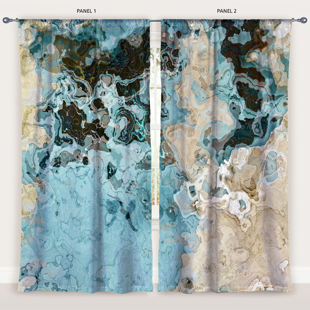 Window Curtains – Abstract Art Home