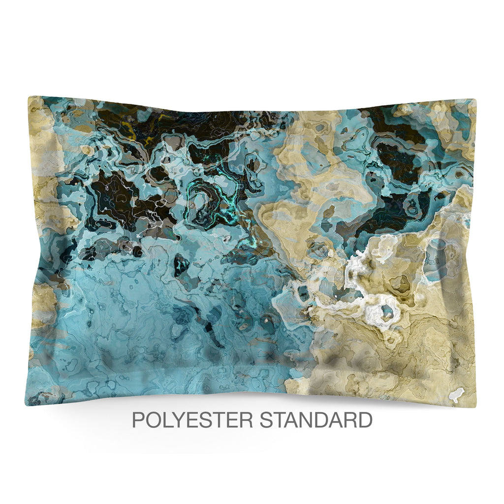 Abstract Shams in Cotton or Polyester, Rhythm