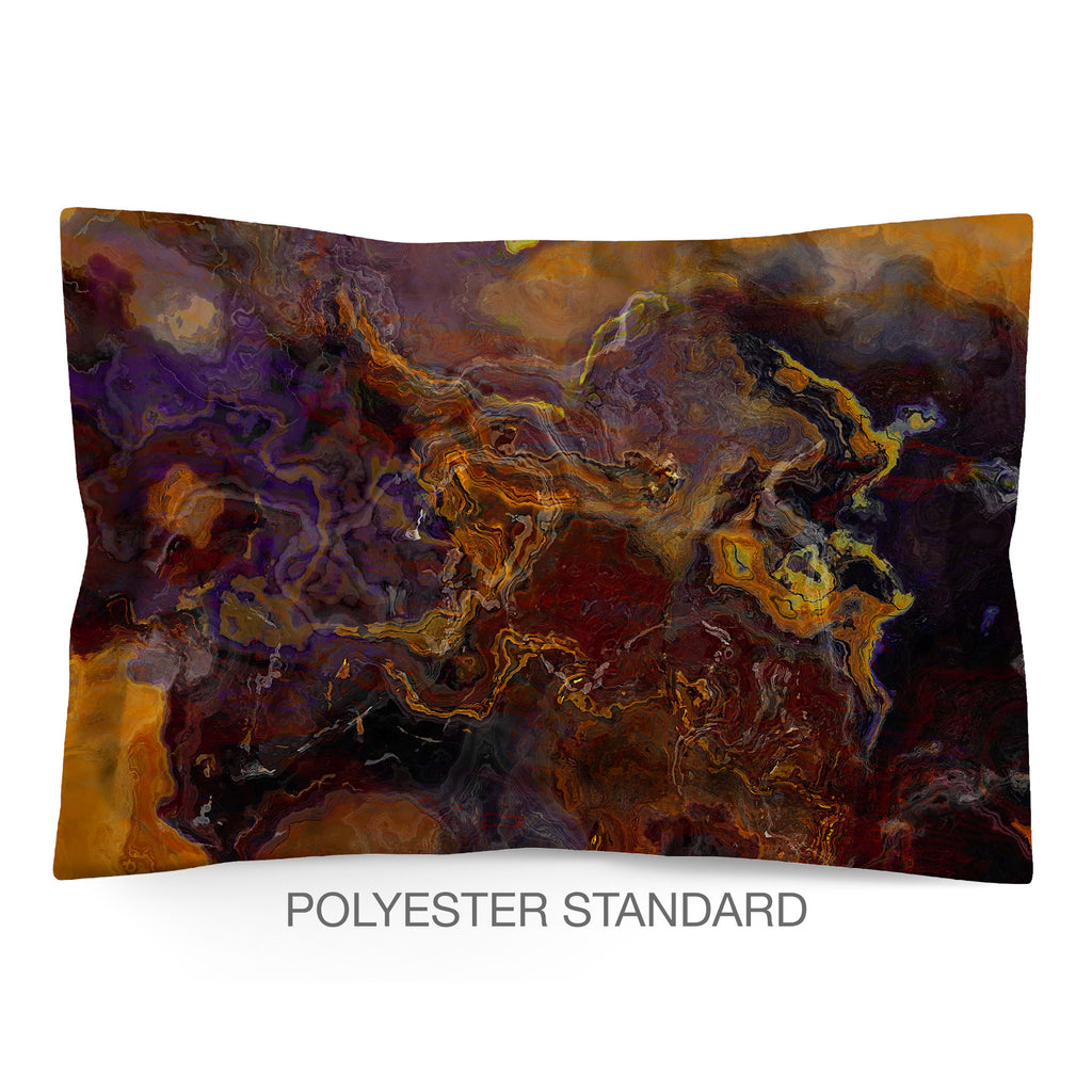 Abstract Shams in Cotton or Polyester, Riveted