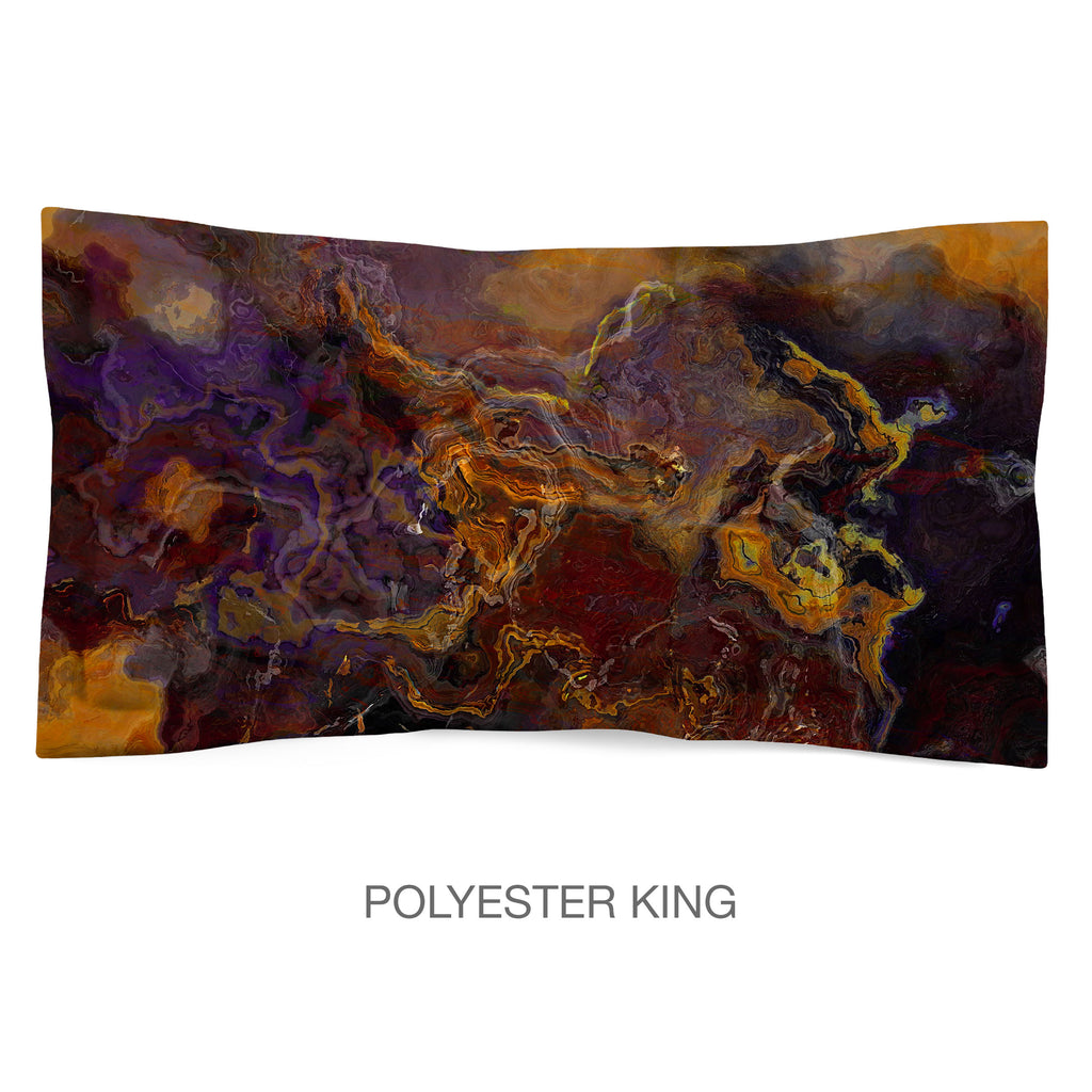 Abstract Shams in Cotton or Polyester, Riveted