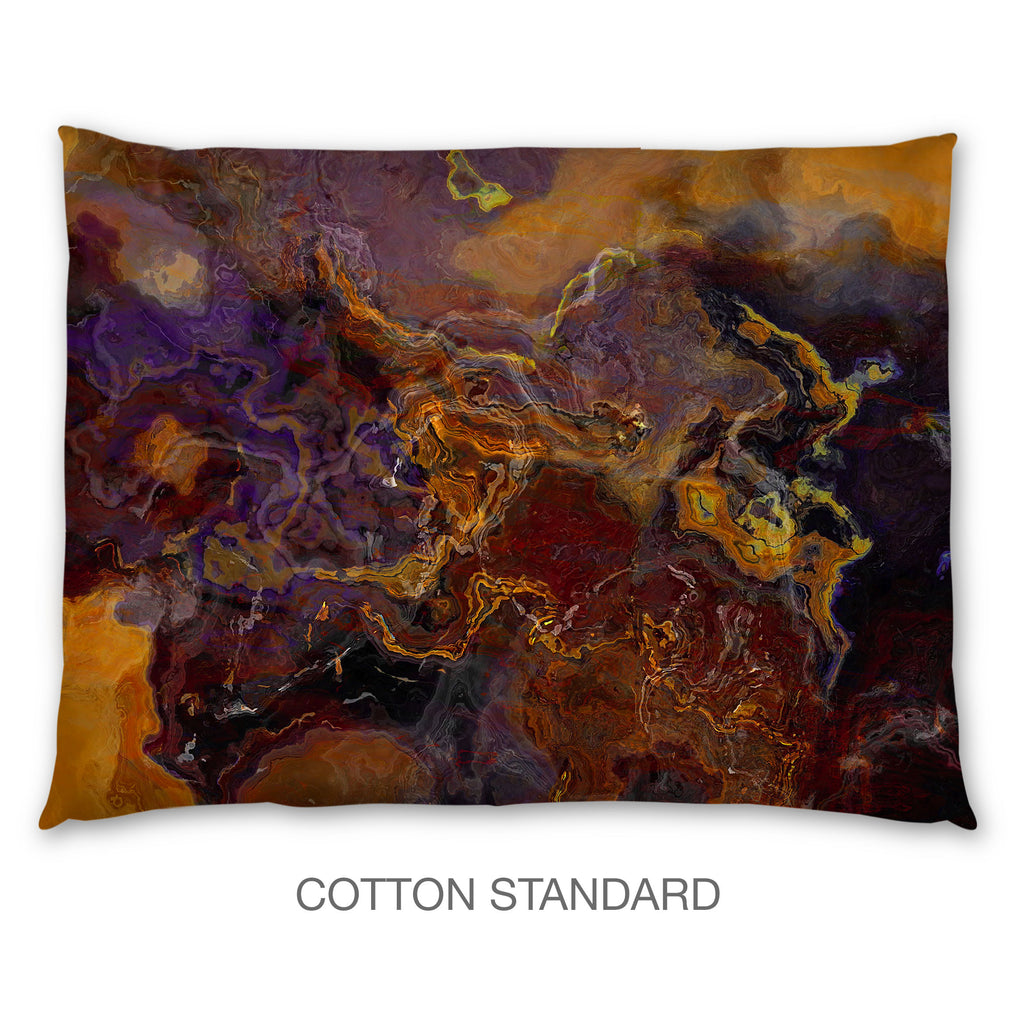 Abstract Shams in Cotton or Polyester, Riveted