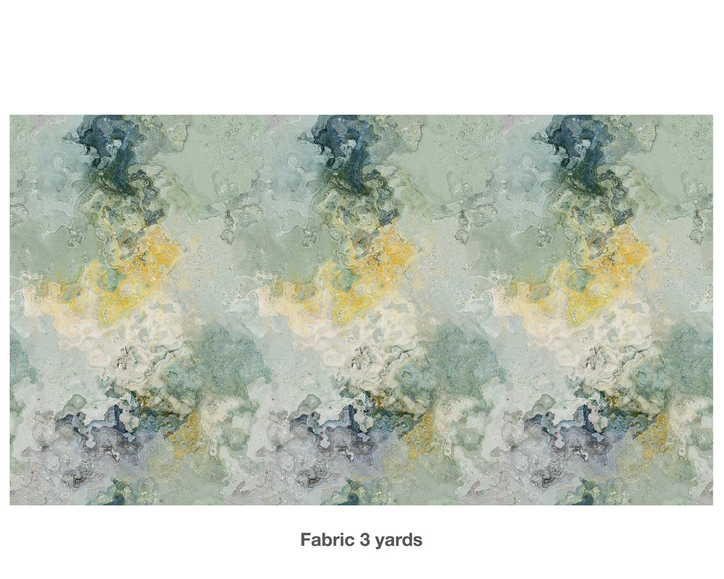 Abstract Fabric by the Yard, Sage Lake