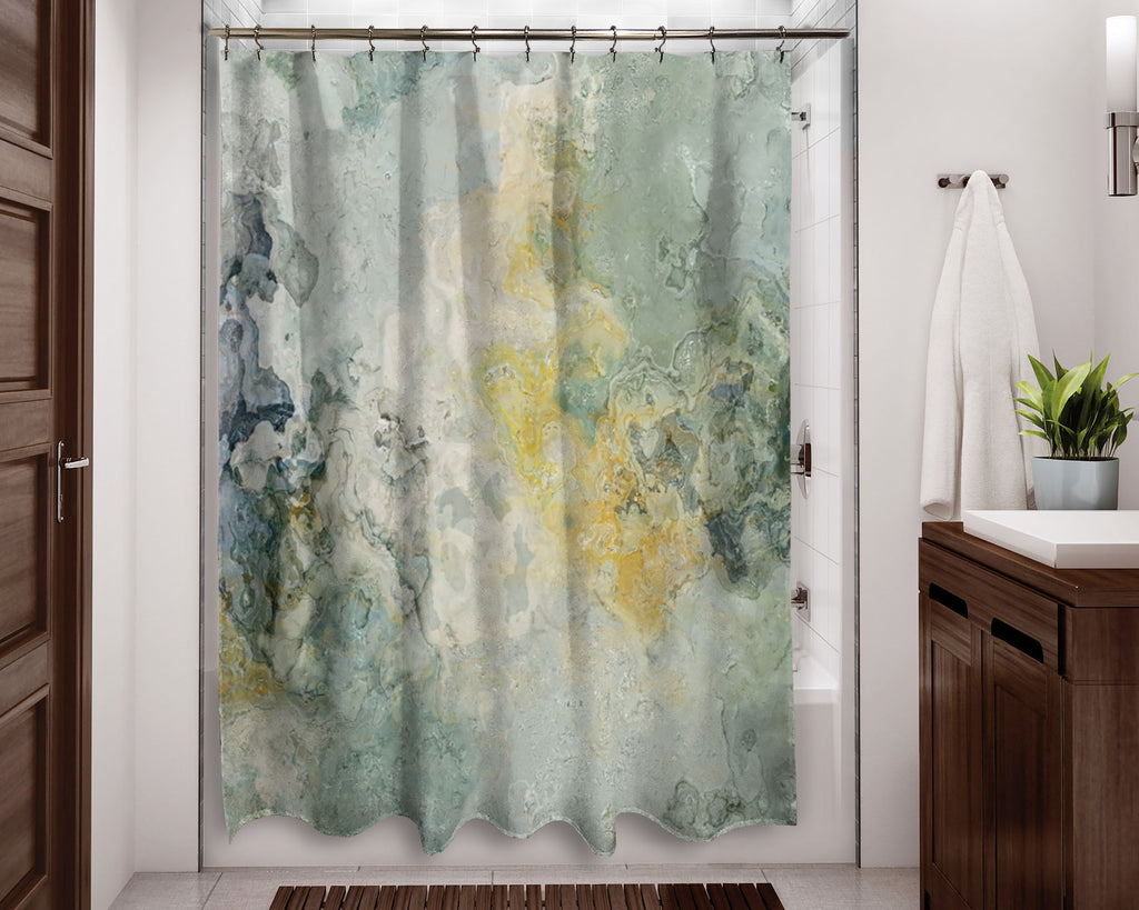 Shower Curtain, Sage Lake