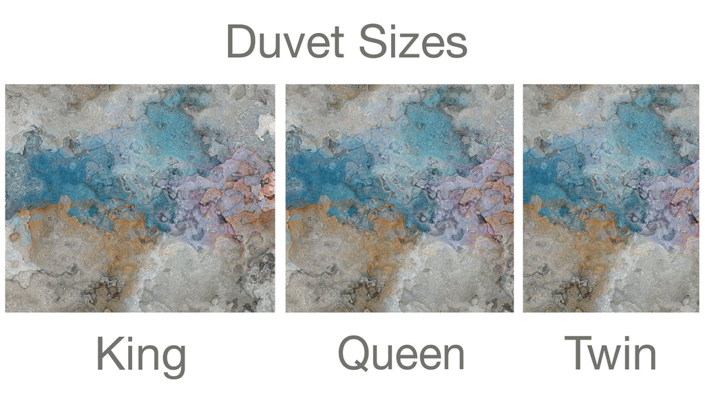 King, Queen or Twin Duvet Cover, Silent Echo